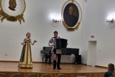 Свадебная песня "Как у месяца" (РНП)