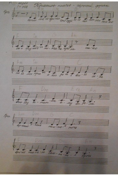 Красное платье - чёрный фрак